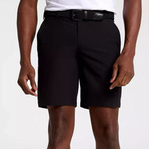 Walter Hagen Men Performance 11 Black Flat Front Golf Shorts BIG &amp; TALL ... - $27.99