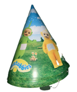6 Vintage Teletubbies Birthday Party Hats 1998 - $524.58 MXN