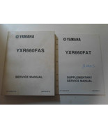 2005 Yamaha YXR660FAT YXR660FAS Servizio Negozio Manuale Set W Supple - $96.52 CAD