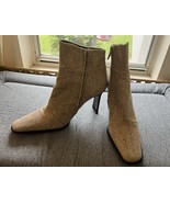 Vintage GOFFREDO FANTINI Italian Designer TWEED Booties Womens 37.5 (7) ... - $2,309.07 MXN