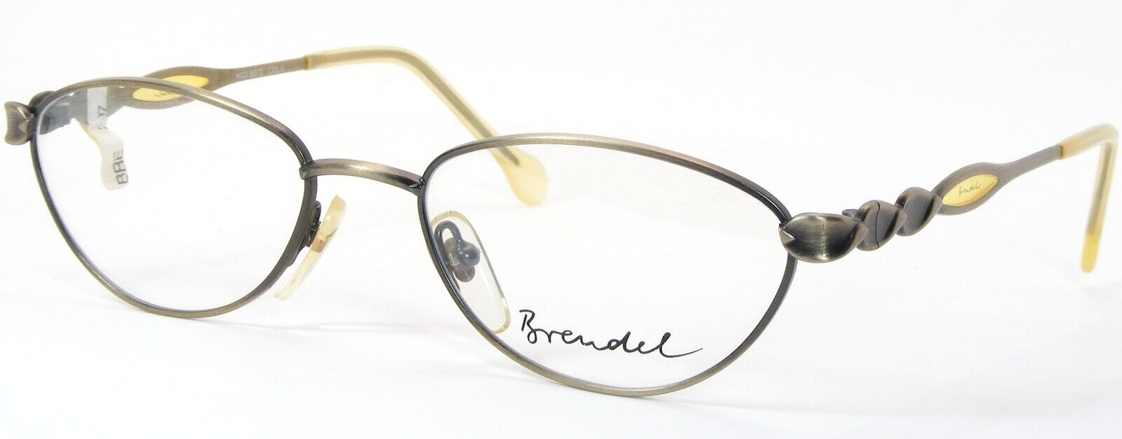 Vintage Brendel 8572 4 Antique Bronzant Unique Rare Lunettes 52-18-140mm - $135.67