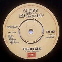 Cliff Richard - Wired for Sound / Hold On [7&quot; 45 rpm Single] UK Import 1981 - £3.63 GBP