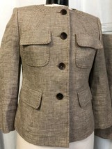 Kasper Women&#39;s Brown Tweed Skirt Suit Size 4 P - $49.50