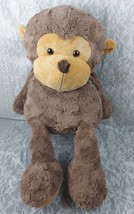 Animal Adventure Monkey Brown Tan Big Large 30&quot; Plush Stuffed Animal Toy 2016 - $32.39