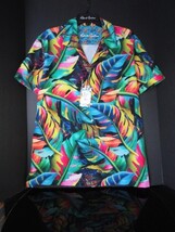 Robert Graham Toucan Stretch Short Sleeve Shirt Size Large NWTS image 4