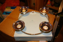 PartyLite Silver Century Candle Holder Centerpiece Party Lite - £15.73 GBP