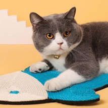 Durable Cactus Cat Scratching Mat - Protect Furniture and Keep Cats Healthy - £15.69 GBP