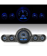 Dakota Digital Analog Dash Gauges Carbon Blue for 59-60 Impala VHX-59C-I... - £699.74 GBP