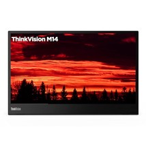 Lenovo ThinkVision M14 14" Full HD 1920x1080 IPS Monitor - 300 Nit 6ms 2xUSB Typ - £212.62 GBP