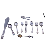 Antique Silverplate Silverware Flatware Childrens Fork Spoon Fairfield C... - €25,08 EUR