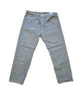 Levi’s 501 Straight Fit Jeans Mens Size 42x32 Gray Washed Button Fly - €17,15 EUR