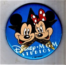Disney Mgm Studios - Vintage 1987 Pinback Button - £6.68 GBP