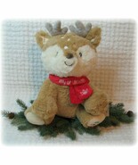 My First Reindeer Plush Christmas New KellyToy Tan Rattle NWT Holiday Ke... - €16,49 EUR
