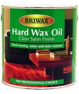 Briwax Hard Wax Oil Clear Satin Finish. Solvent-Based / Oil Based, 2.5 L... - $131.95