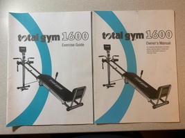 Total Gym 1600 Manual AND Exercise Guide - £7.58 GBP