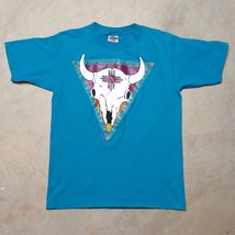 Vintage Arlene Frances Southwestern Cowboy Made USA Single Stitch T-Shir... - $16.95