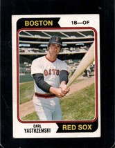 1974 Topps #280 Carl Yastrzemski Vg+ Red Sox Hof *X107212 - £6.34 GBP