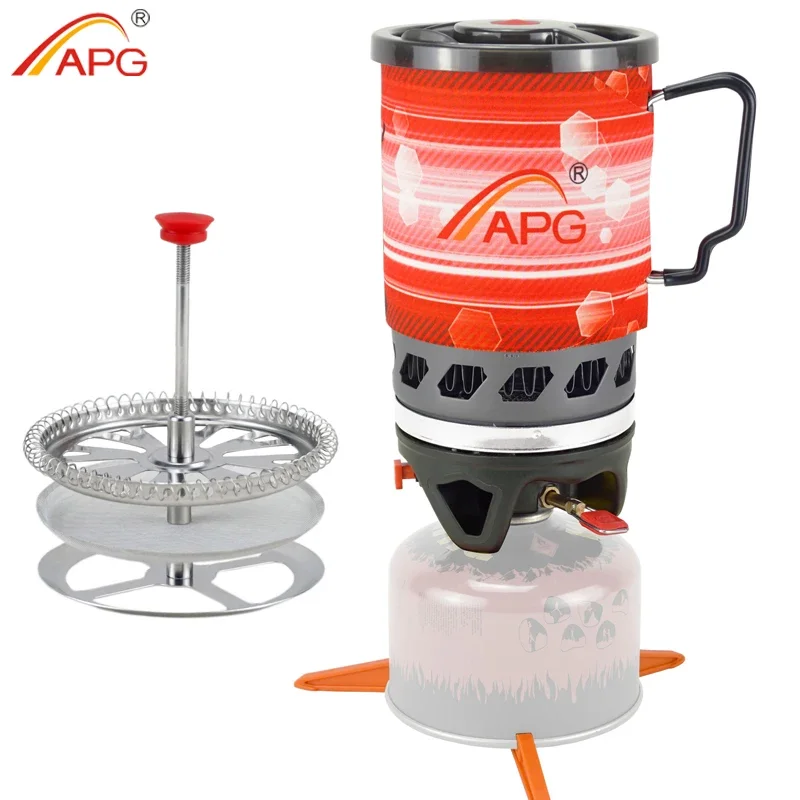 APG Propane Gas Stove Personal Cooking System Portable Outdoor Burners Hiking - £55.12 GBP
