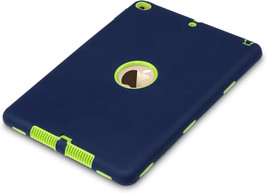 UARMOR Hybrid Fullbody Case for iPad Air 2 - Navy Blue + Green - £17.37 GBP