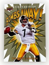 Ben Roethlisberger 2009 Upper Deck First Edition #BA-5 Bombs Away - £9.37 GBP