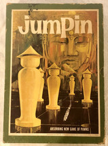 Vintage 1964 JUMPIN 3M Bookshelf Game Absorbing Game Of Pawns  - £19.35 GBP