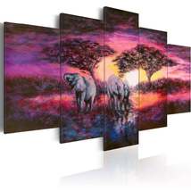Tiptophomedecor Stretched Canvas Animal Art - Savannah - Stretched &amp; Framed Read - £70.78 GBP+