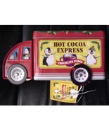 Hot Cocoa Express Tin bank NWT - £18.46 GBP