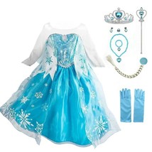 Queen Princes Costume Party Dress up For Kids Girls With Accessories - £19.22 GBP