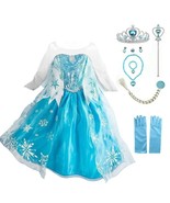 Queen Princes Costume Party Dress up For Kids Girls With Accessories - £18.86 GBP