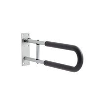 Folding Toilet Safety Rail 23.8 Inch 300 Lbs Load Capacity Handicap Grab... - £34.96 GBP