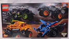 Lego Technic Monster Jam Quad Pack 66712 Monster Jam Collection 949 PCS 4 Trucks - £62.92 GBP