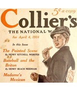 Collier&#39;s April Fool 1917 Lithograph Magazine Cover Antique Art DWCC1 - $54.66 CAD