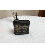 Vintage LOCK-EASE Graphited Lock Fluid Advertising Tin Oil Can  - $292.57 MXN