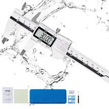 6&quot; 150mm Digital Caliper Stainless Steel Vernier Micrometer LCD Measurin... - £32.28 GBP