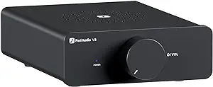 V3 Stereo Amplifier Home Audio 300 Watts X2 Power Tpa3255 Class D Mini S... - $240.99
