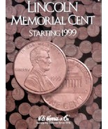 Lincoln Memorial Cent Coin Folder Album #2, 1999-2008 by H.E. Harris - $12.97 CAD