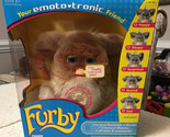 Tiger Electronics Furby EMOTO-TRONIC Brick Red &amp; Beige - NEW IN SEALED BOX - £193.82 GBP