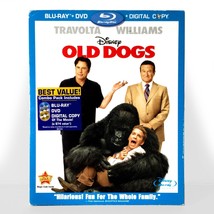 Old Dogs (3-Disc Blu-ray/DVD, 2010) Like New w/ Slip !   Robin Williams - £9.63 GBP