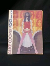 Original Alice Cooper 1973 Billion Dollar Babies Tour Concert Program W/POSTER - £182.56 GBP