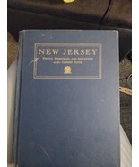 1935 New Jersey People, Resources,  Industries Hardcover Illust. Library... - $470.41 MXN