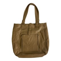 Mossimo Brown Purse Medium Shoulder Tote Bag Soft Hand Bag  - $18.30