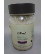 AHAVA Mineral Bath Salts Calming Lavendar Scent Dead Sea Salt 32 oz NEW ... - $18.17 CAD