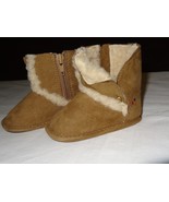 NEW Tommy Hilfiger Tan/off white Crib Shoe Boots Style Lil Gia Infant Sz... - $531.05 MXN