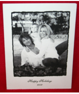 RARE Richie Sambora &amp; Heather Locklear 2002 Family Photo Christmas Card ... - $123.74