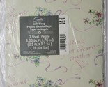 Vintage Carlton Cards Gift Wrap 1 Sheet 8.33 sq ft Love is Building Dreams - £7.95 GBP