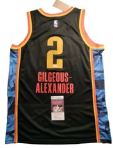MVP SGA Shai Gilgeous-Alexander Signed Jersey OKLAHOMAN CITY Thunder JSA... - $6,406.11 MXN