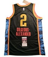 MVP SGA Shai Gilgeous-Alexander Signed Jersey OKLAHOMAN CITY Thunder JSA... - $6,458.74 MXN