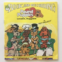 Pound Puppies - Pet Project 7&#39; Vinyl Record/24 Page Book - £99.87 GBP