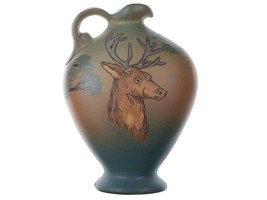 c1900 Weller Dickens Ware Stag Pitcher - £245.12 GBP