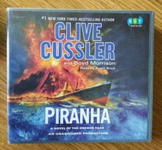 &quot;PIRANHA&quot; by Clive Cussler &amp; Brad Morrison CD Audiobook Unabridged NEW - $20.00